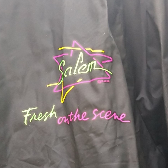 Vintage 90's PVC Salem Fresh On The Scene Jacket - Picture 2 of 3